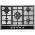 Foshan gas hob 5 burners gas stoves cookers